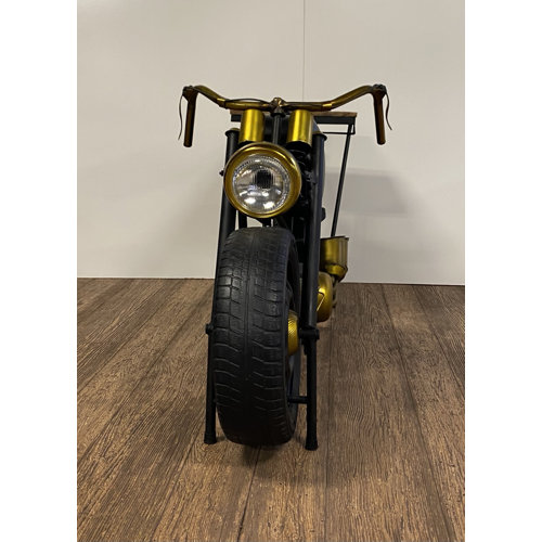 Williston Livonia Chopper Motorcycle Bar with Wine Storage Wayfair